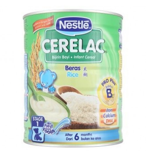  Nestlé CerelacStage1  （CERELAC®婴儿谷物大米适合6个月以后的婴儿）